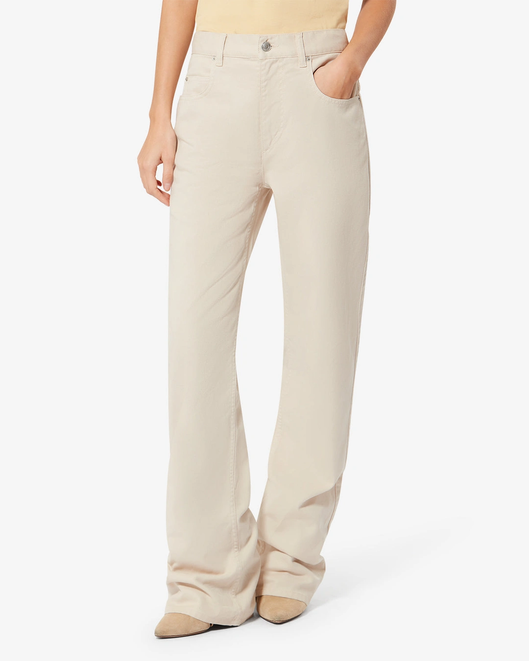 Pantalon Belvira - Femme - Écru - Taille 42 - 5