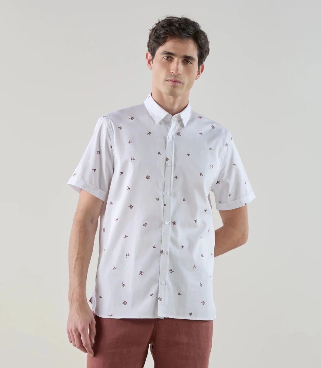 IZAC - Chemise fantaisie blanche