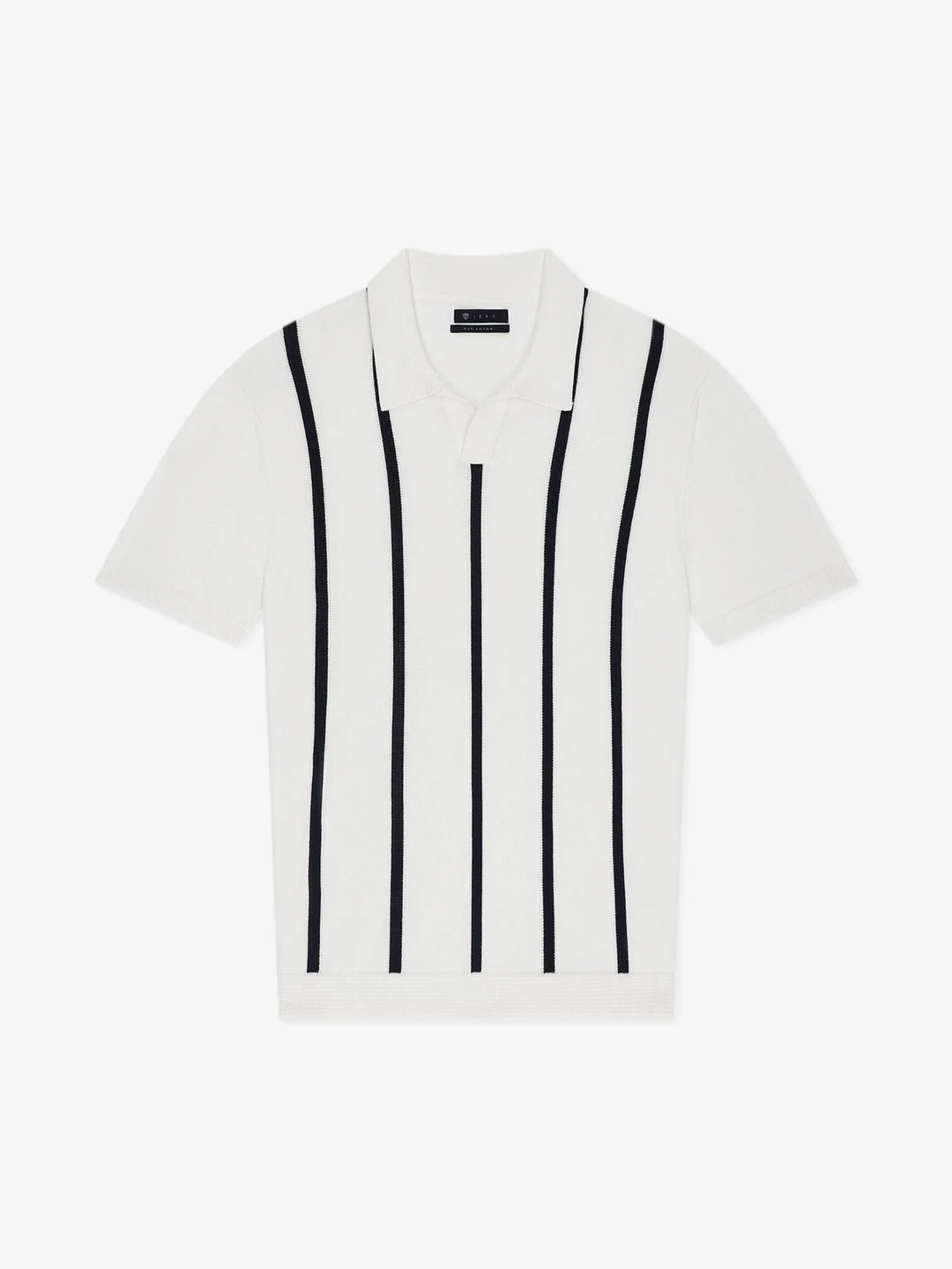 IZAC - Polo en maille blanc