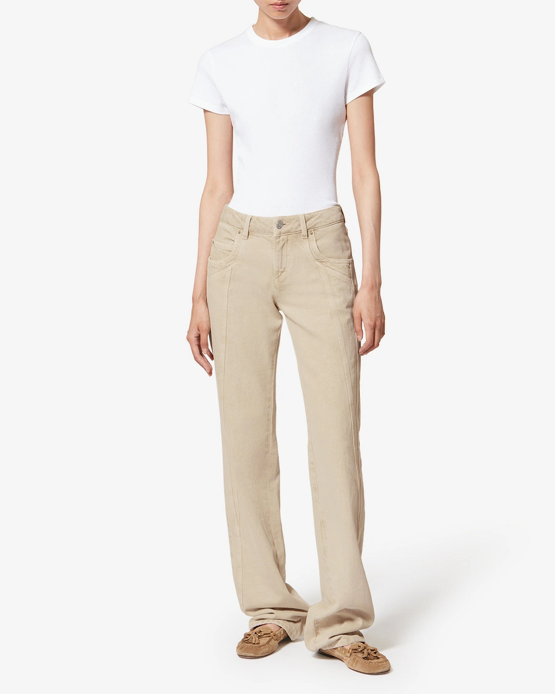 Pantalon Jaylis - Femme - Bleu Clair - Taille 42 - Marant Étoile - 4