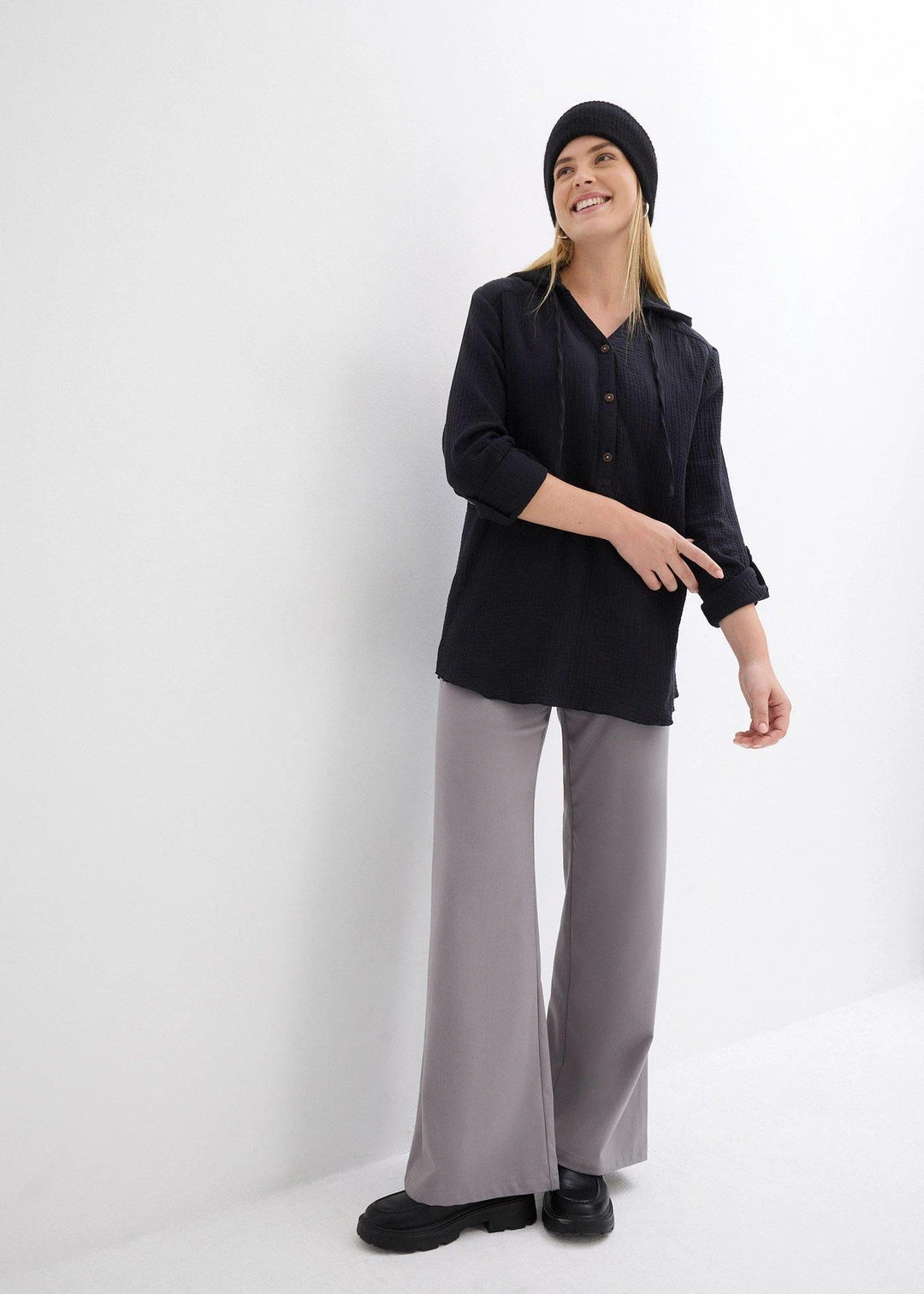 Blouse légère en gaze de coton - 2