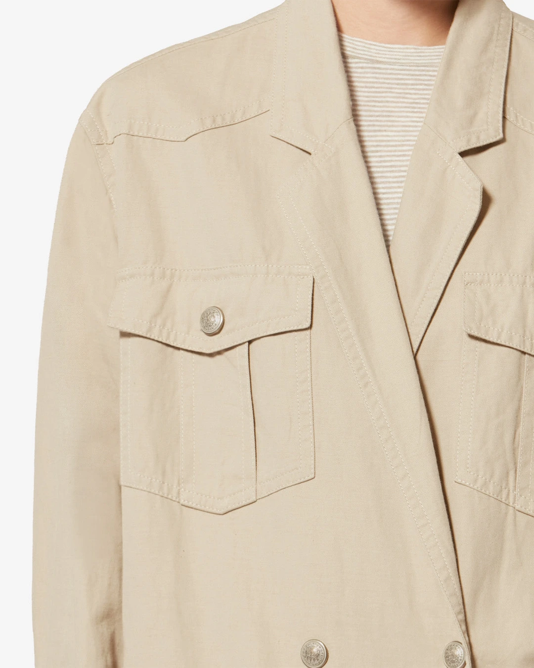 Veste Nevala - Femme - Beige - Taille 42 - Marant Étoile - 2