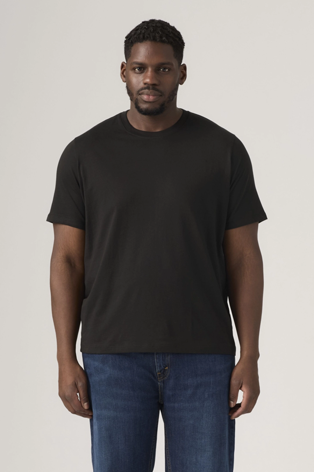 Levi's T Shirt À Col Rond Lot De 2 (Grandes Tailles) - Homme - Noir / Black / Black - 5XL - 2