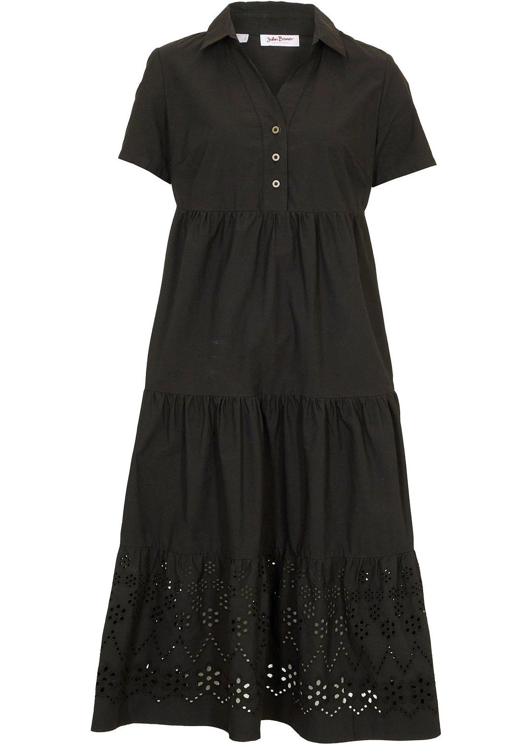 Robe 100% coton avec broderies anglaises