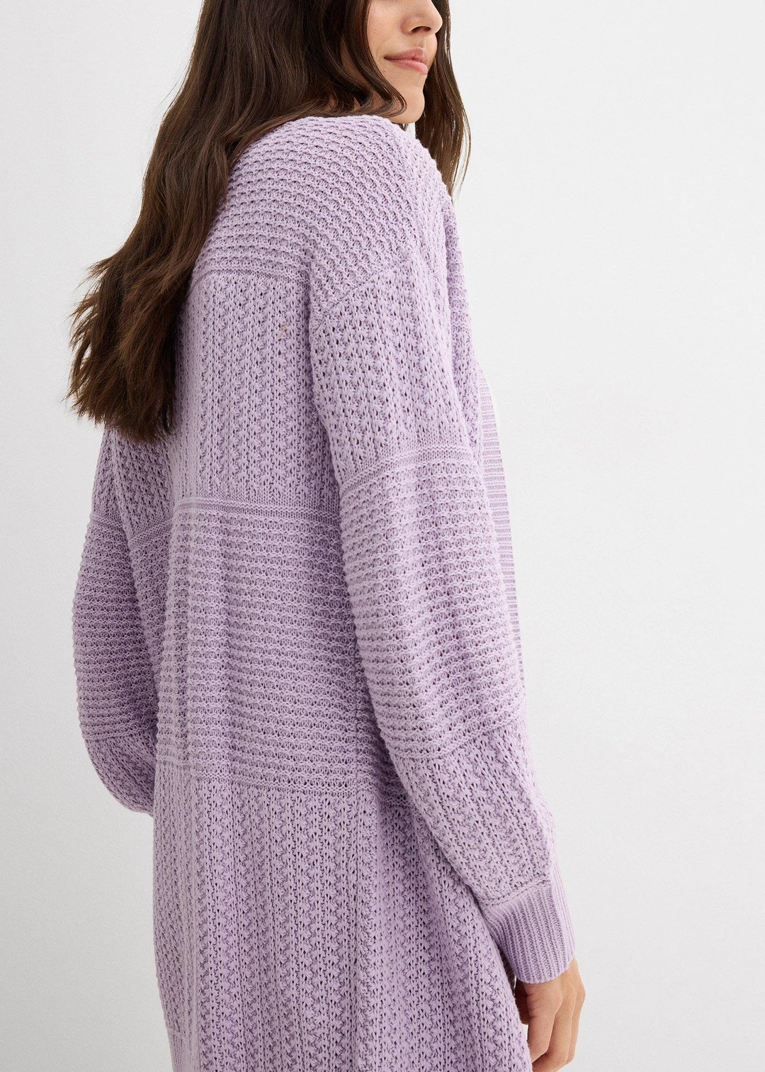 Gilet long en maille - 3
