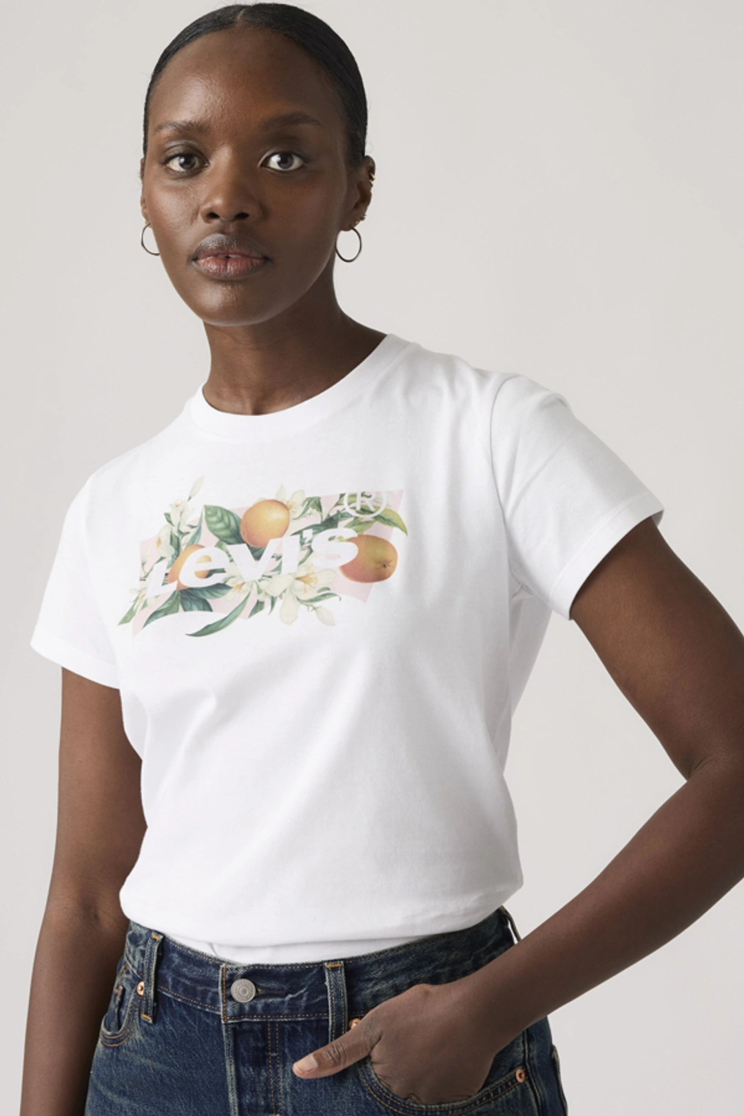 Levi's T Shirt Perfect - Femme - Rose / Crystal Pink - 2XS