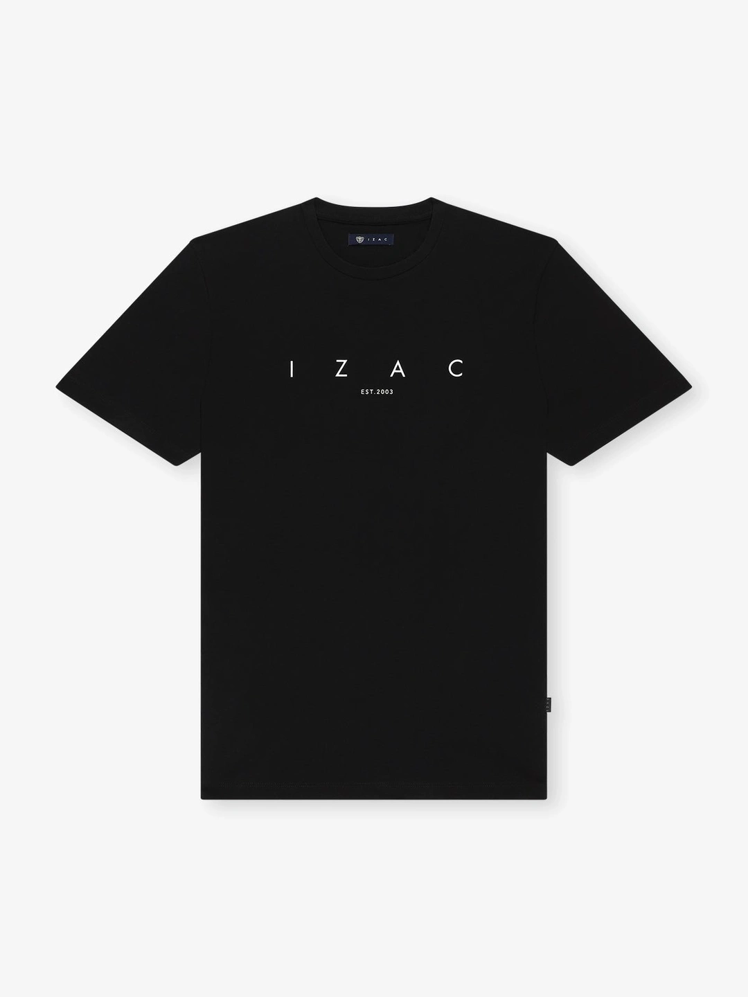 IZAC - T-shirt col rond noir