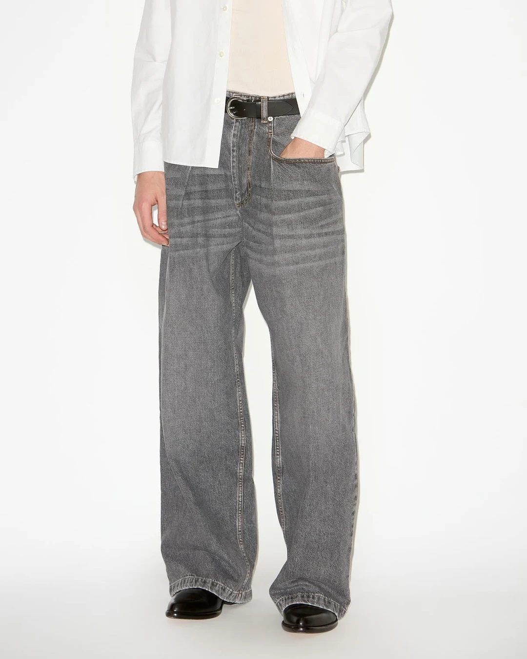 Pantalon Janael - Homme - Noir Délavé - Taille 32 - 5