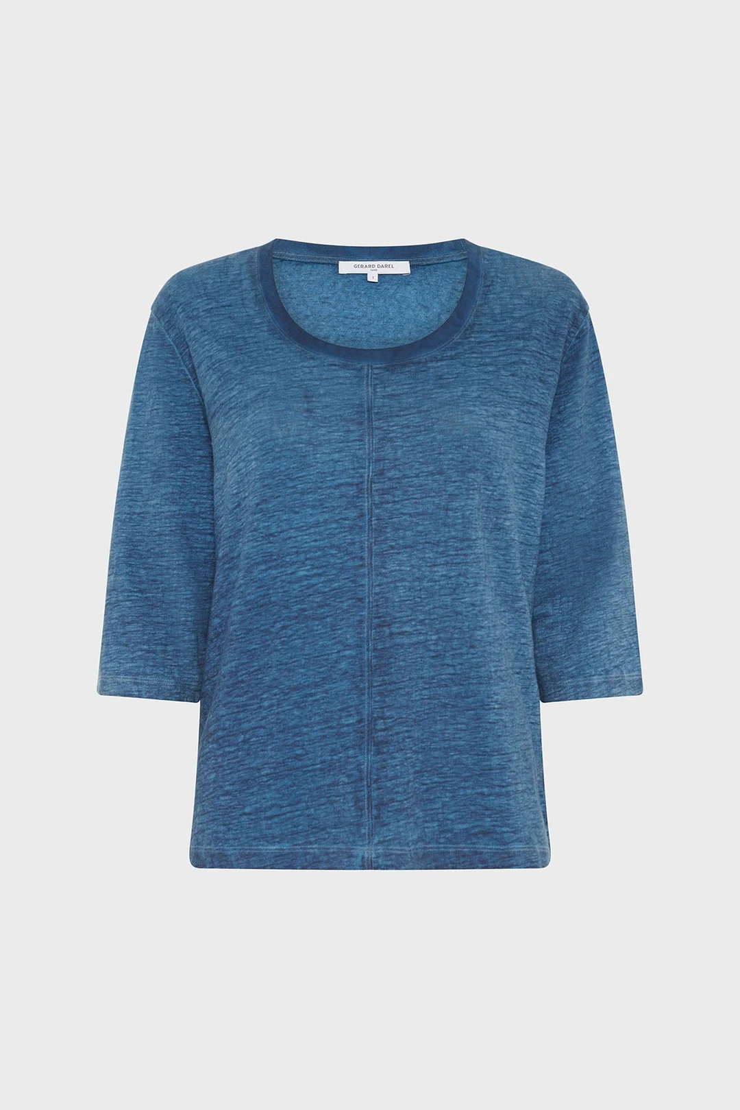 T-shirt ample en lin flammé - GINNY - Jeans - 6