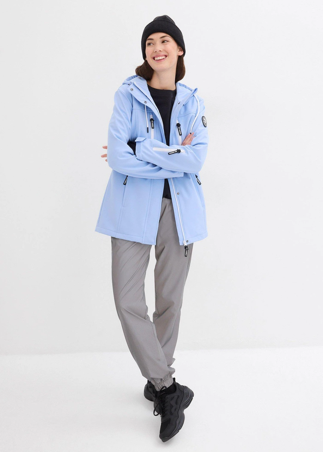 Veste déperlante en softshell