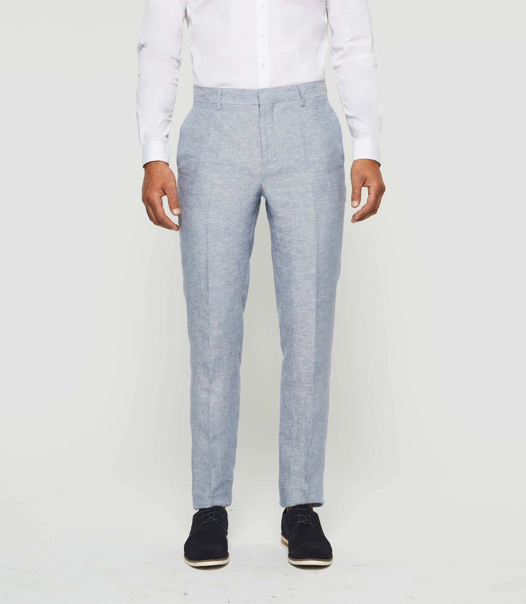 IZAC - Pantalon ville bleu ciel ''Bieloc''