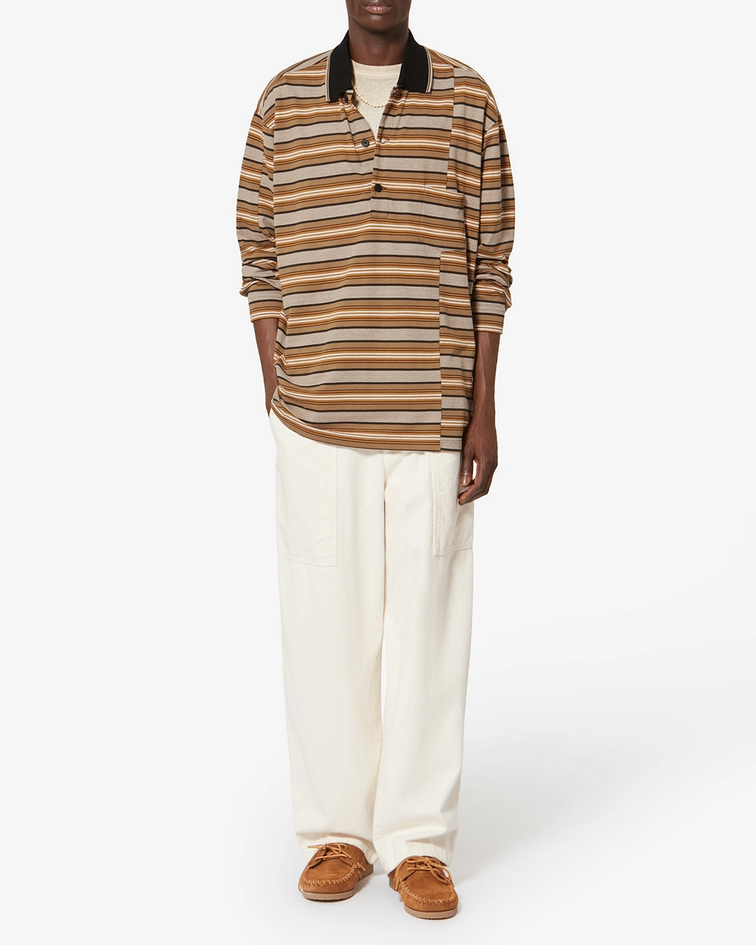 Polo Sorel - Homme - Beige-kaki - Taille XL - 3