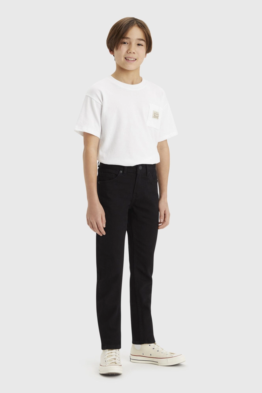 Levi's Jean Skinny 510 Pour Adolescent - Homme - Noir / Black - 14A