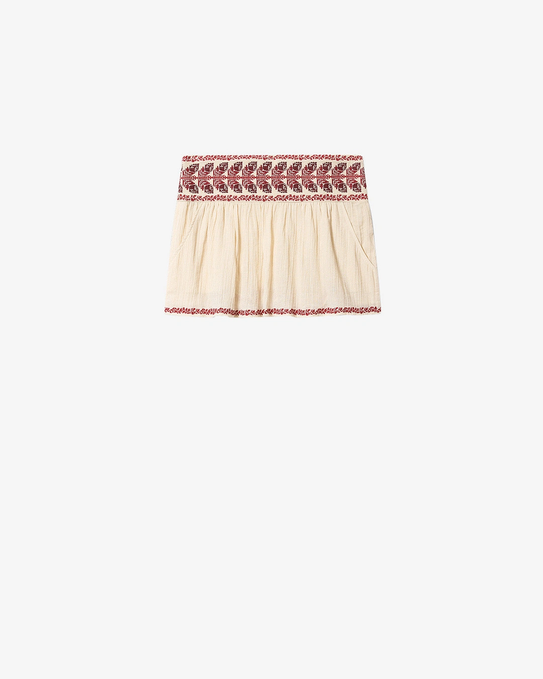 Jupe Picadilia - Femme - Beige-red - Taille 42 - Marant Étoile
