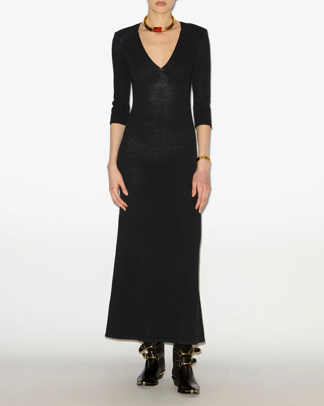 Robe Salina - Femme - Noir - Taille 42 - 4
