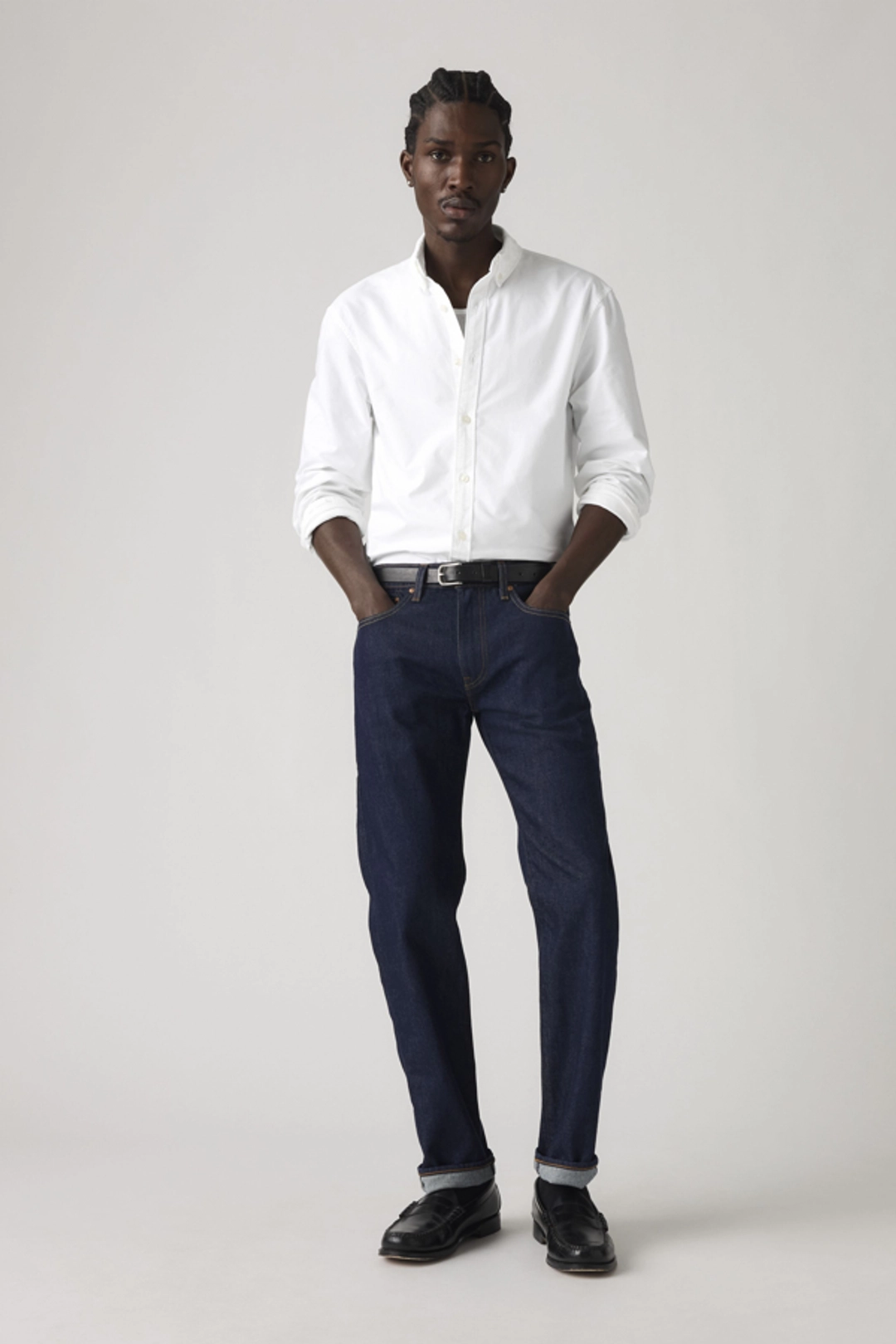 Levi's Jean 502 Taper - Homme - Bleu / Rainy Afternoon - 38X32