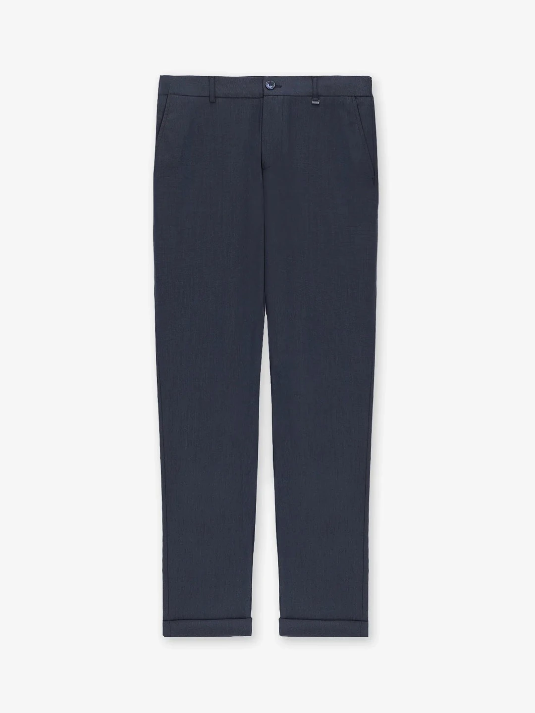 IZAC - Pantalon avec taille élastique marine