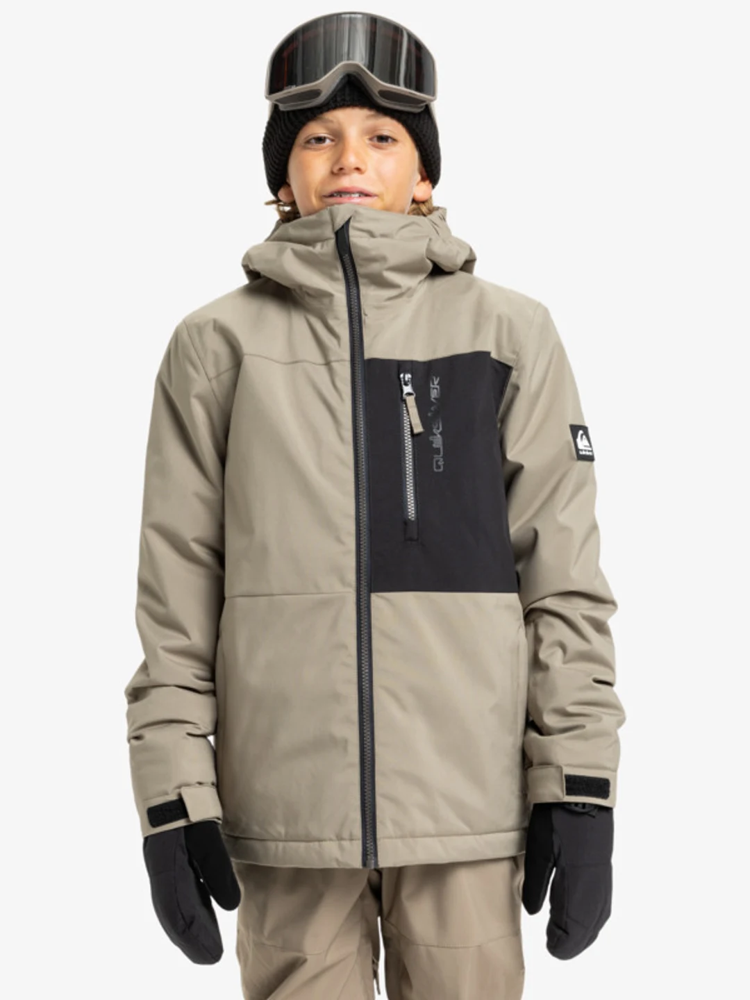 Side Hit Solid - Veste de snow technique pour Garçon 4-16 Beige