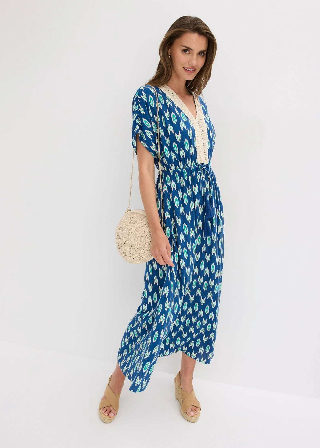 Robe longue en viscose fluide - 2
