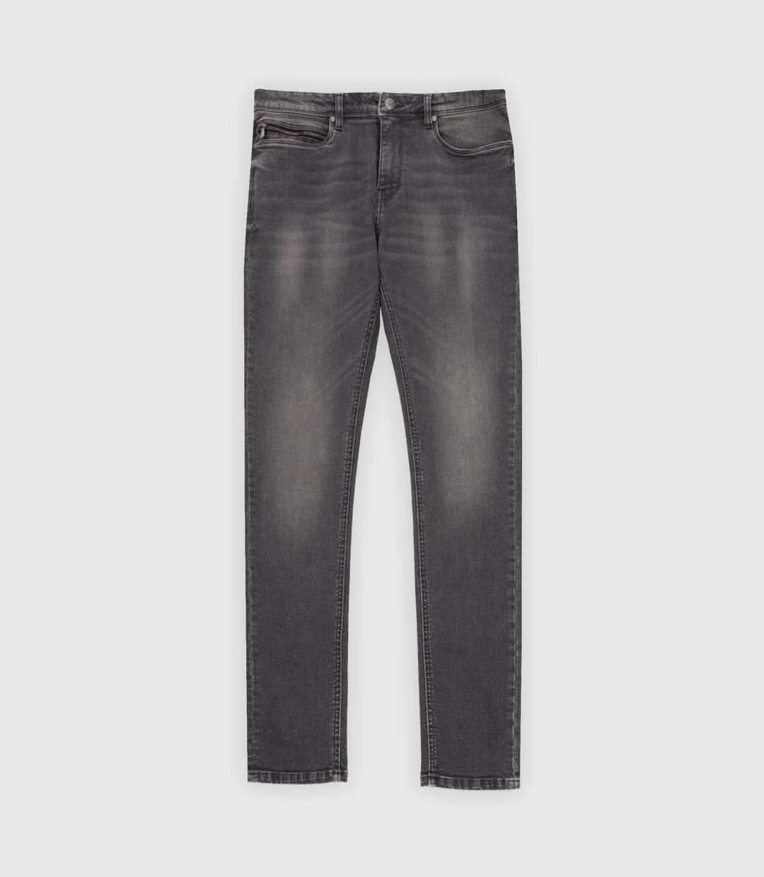 IZAC - Pantalon denim GRIS-MOYEN