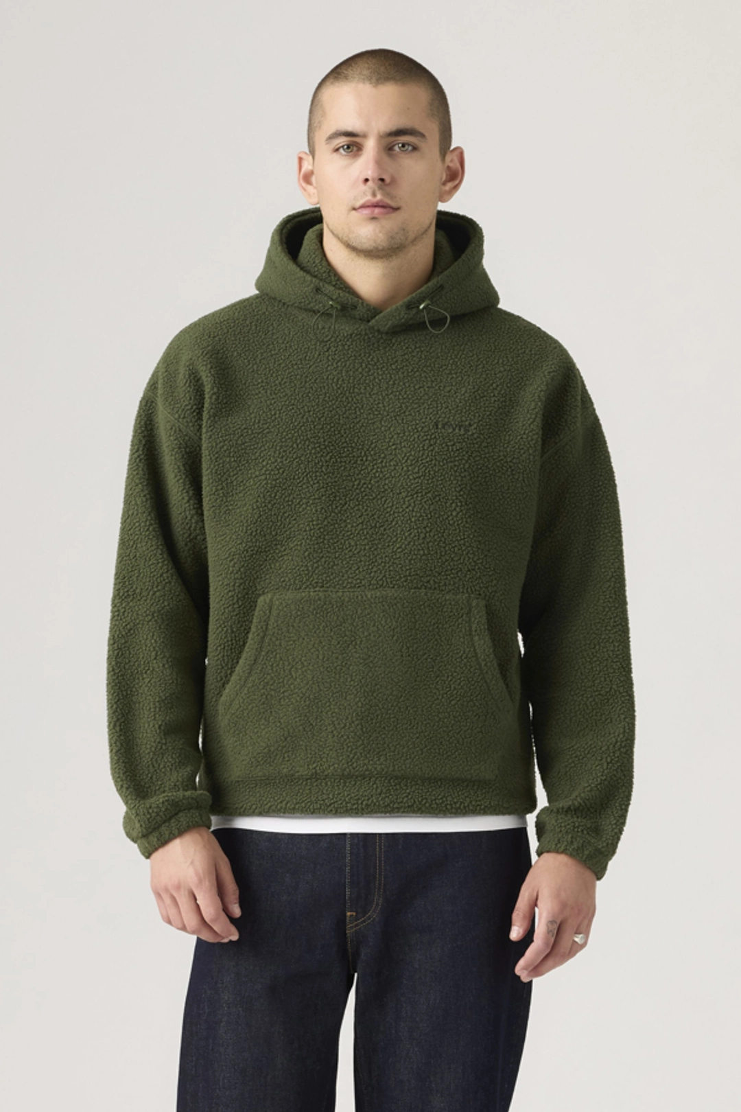 Levi's Sweat À Capuche Cozy Up - Homme - Vert / Duffel Bag - M - 2