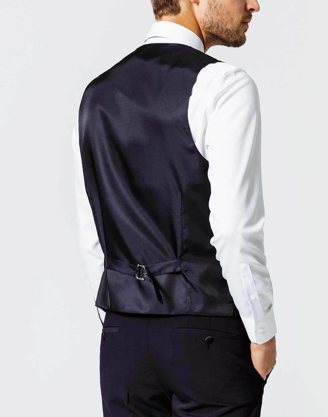 IZAC - Gilet Cérémonie bleu marine