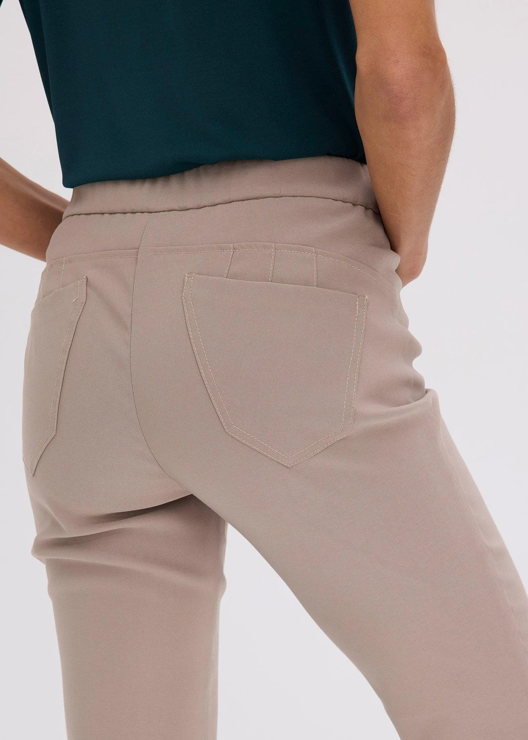 Pantalon en bengaline extensible - 3
