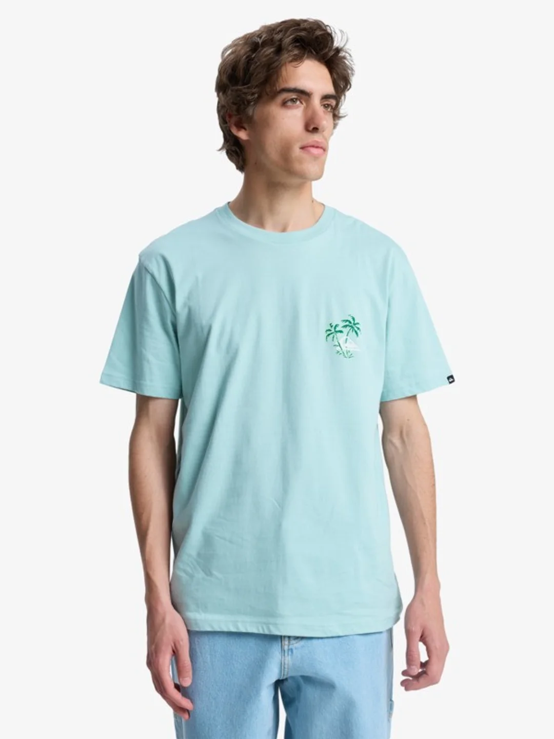 Evo Learning From Nature - T-Shirt à manches courtes pour Homme Bleu