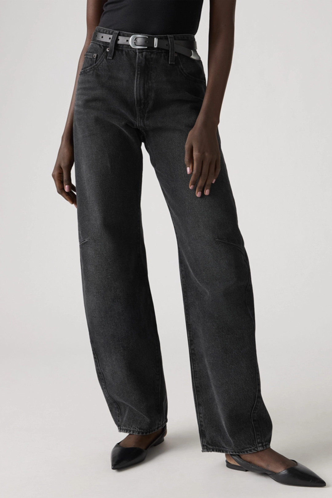 Levi's Jean Baggy Dad Barrel - Femme - Noir / Rebel Edge Barrel - 33X32 - 2