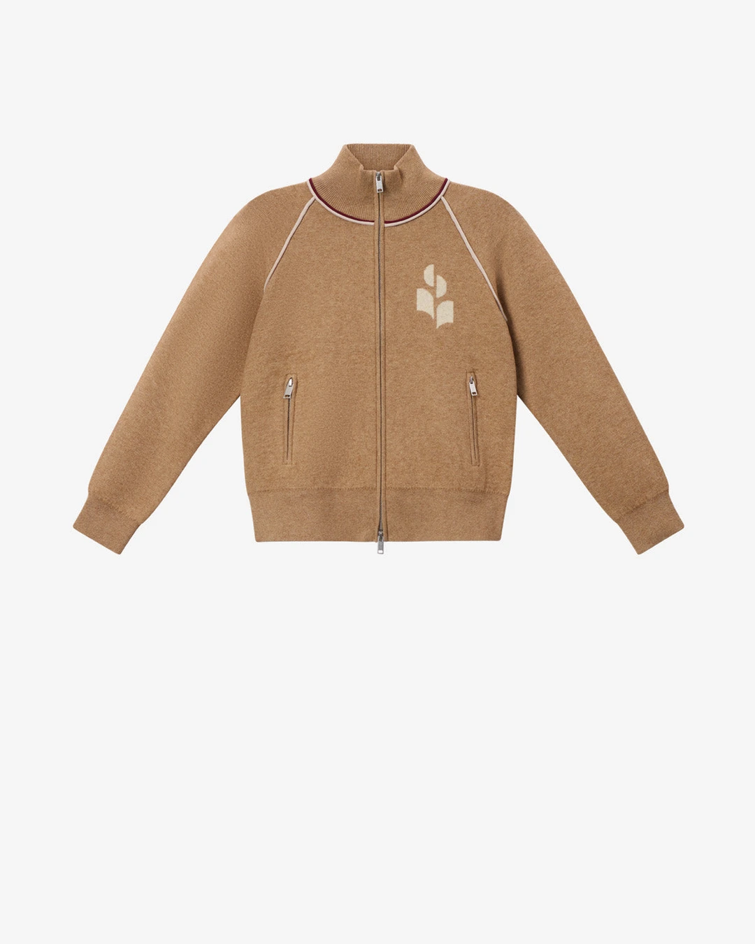 Cardigan Lanya - Femme - Camel-gris Clair - Taille 42 - Marant Étoile