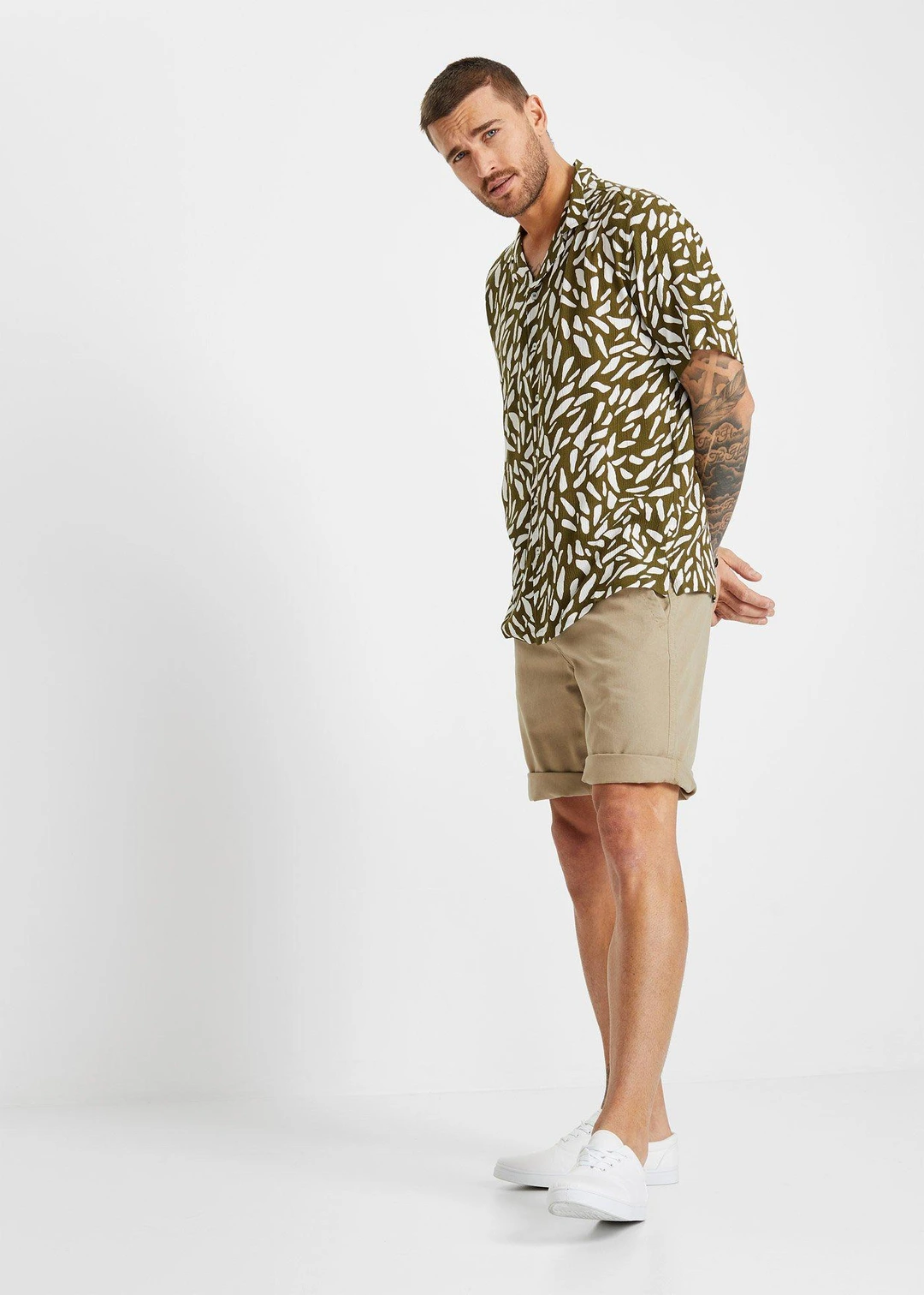Bermuda chino 100% coton, regular - 2