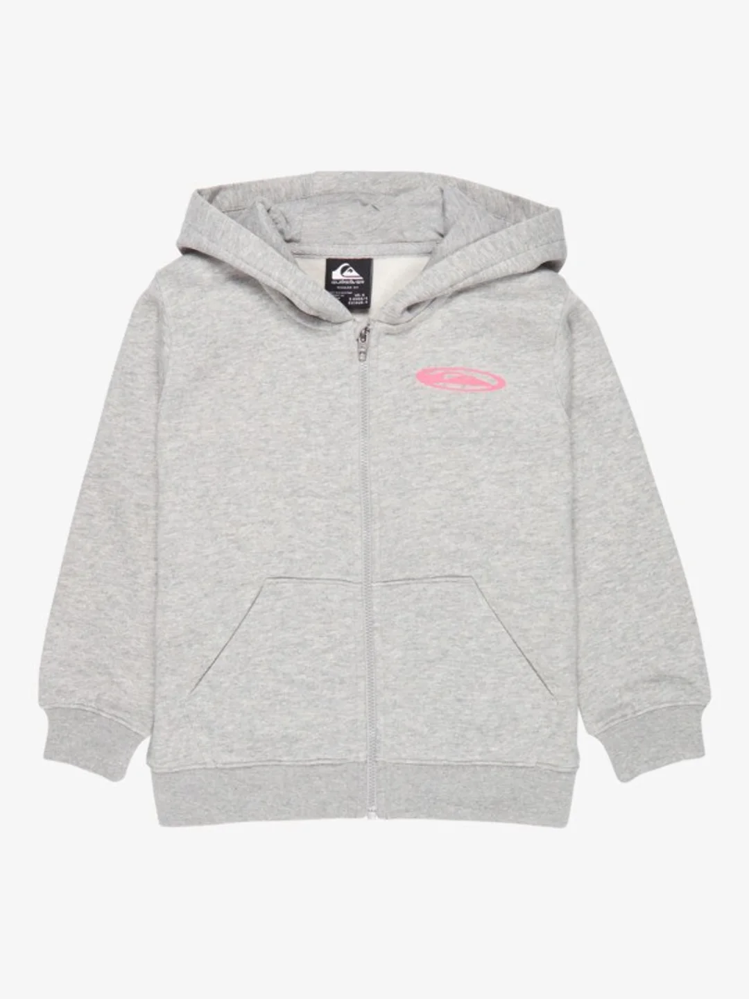 Quik Globe - Sweat à capuche zippé pour Garçon 2-7 Gris