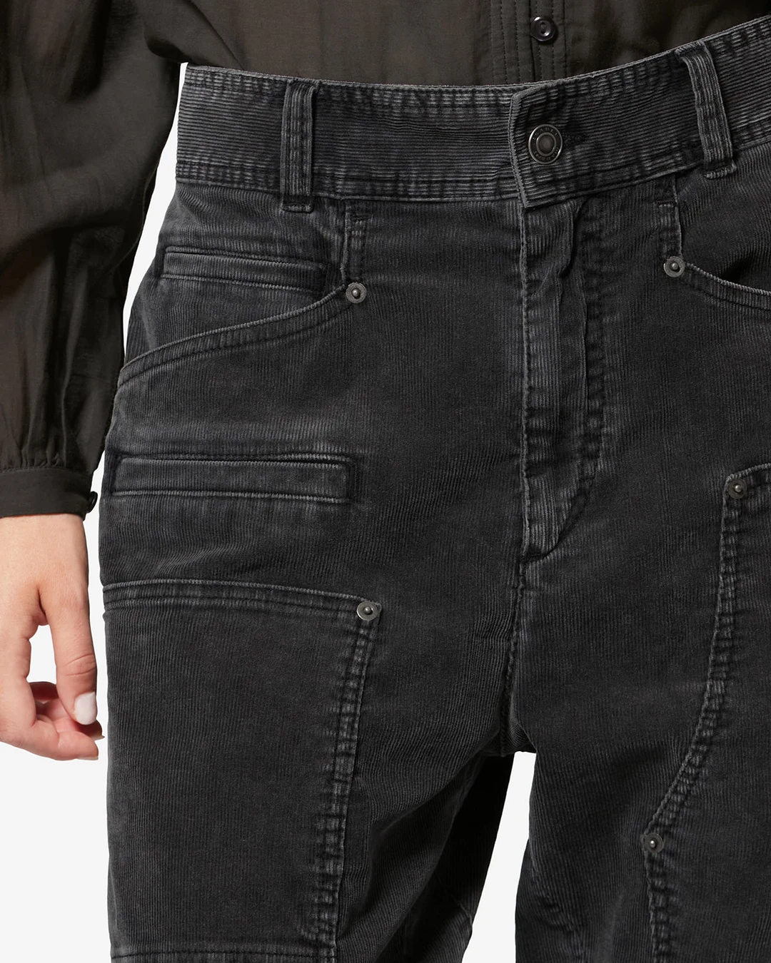 Pantalon Lois - Femme - Écru - Taille 42 - Marant Étoile - 2