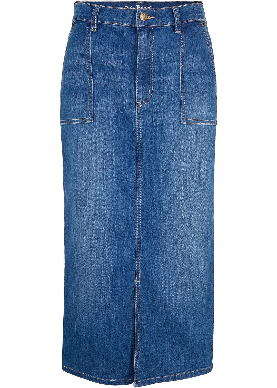 Jupe en jean avec fente