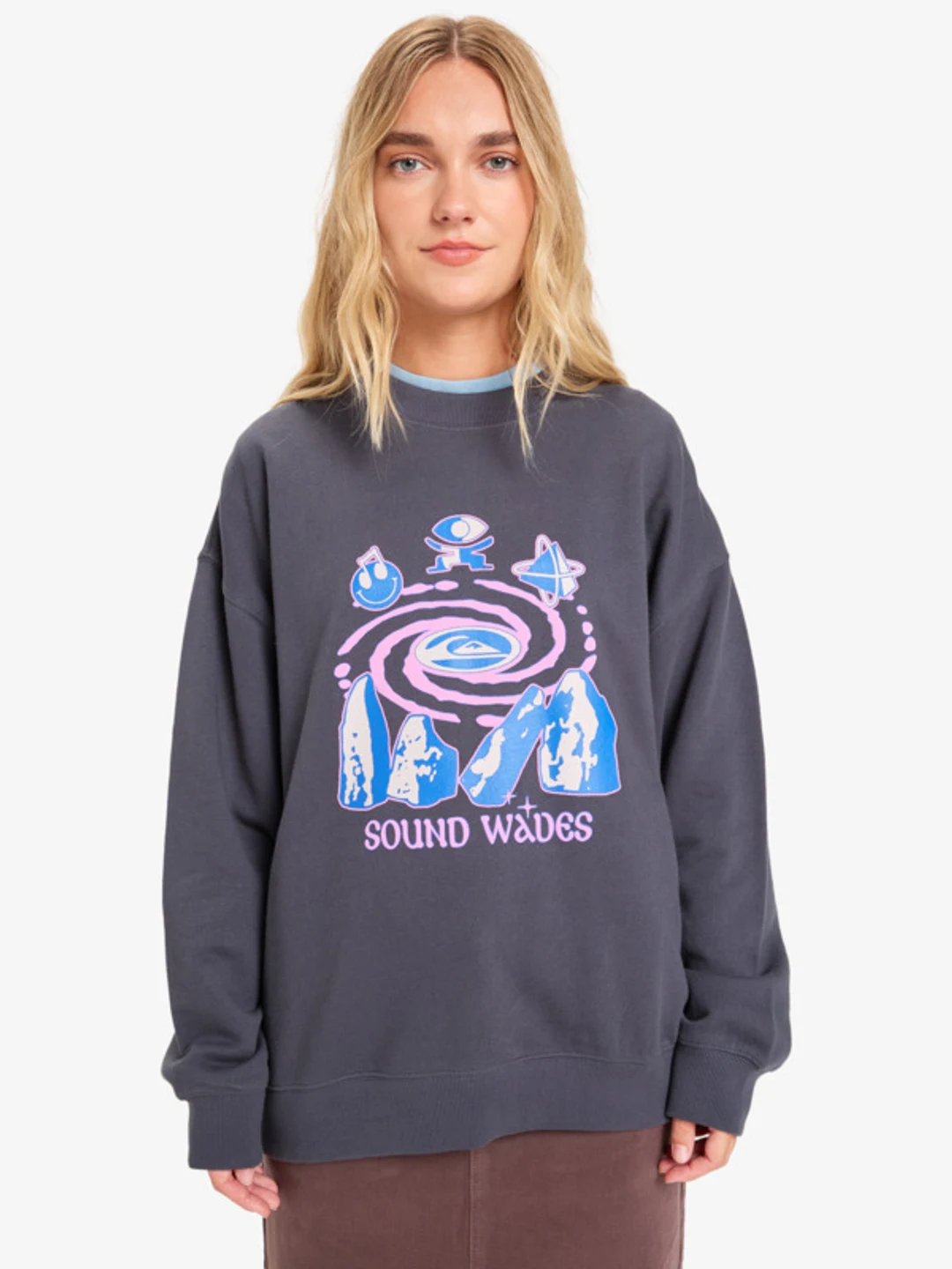 Standard - Sweat à col rond pour Femme Noir