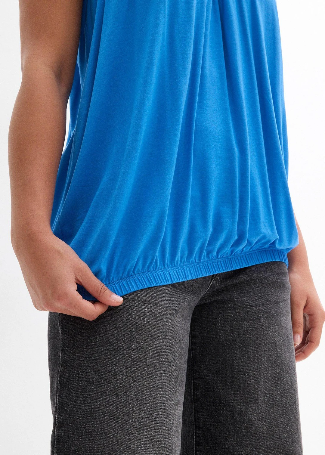 T-shirt doux en viscose extensible - 3