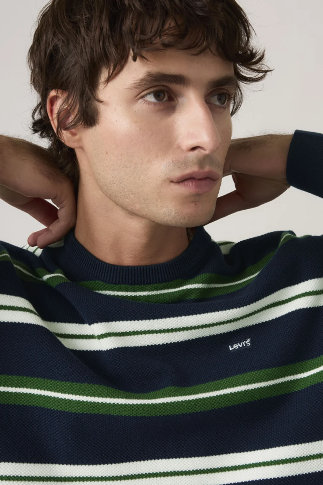 Levi's Pull Over Lightweight Housemark - Homme - Vert / Deep Depths - 2XL - 2