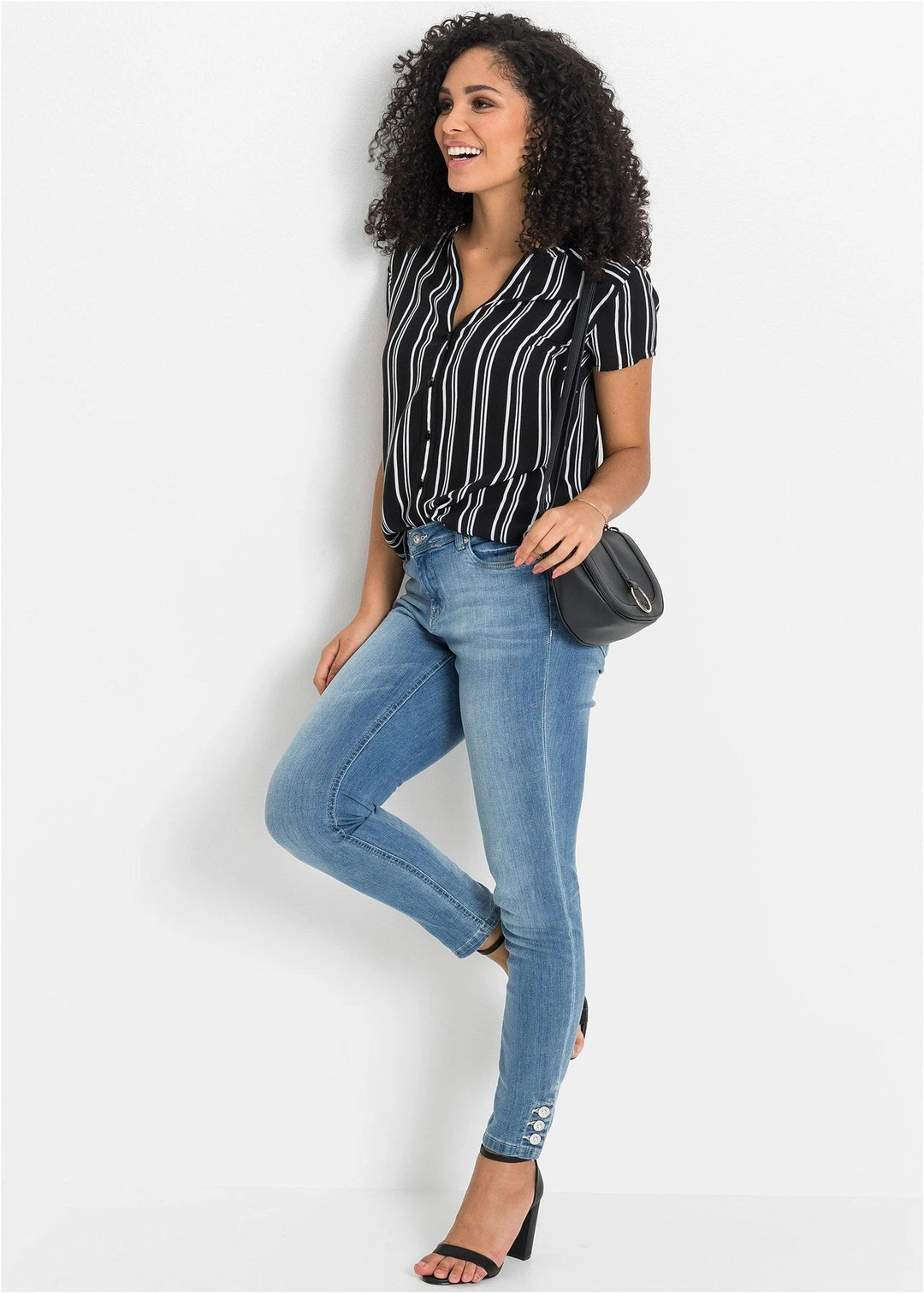 Chemisier manches courtes 100% viscose - 2