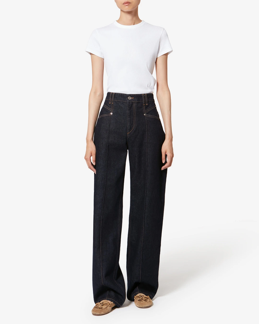 Pantalon Drolane - Femme - Foncé Nuit - Taille 44 - 4