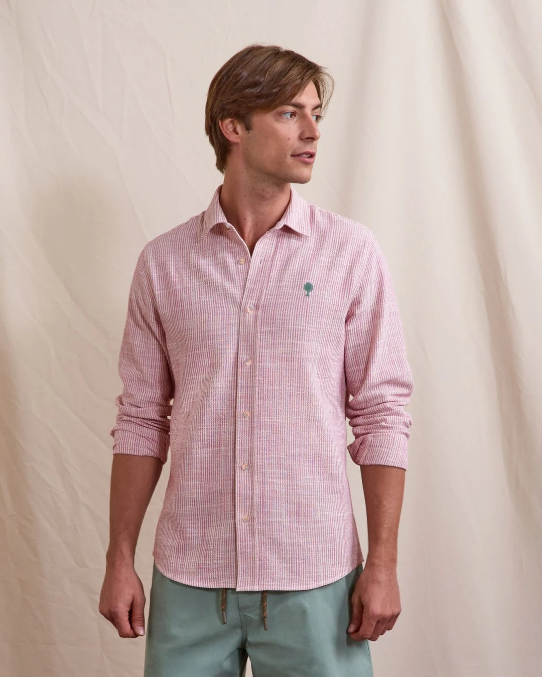 Chemise écru et rose - IRATY