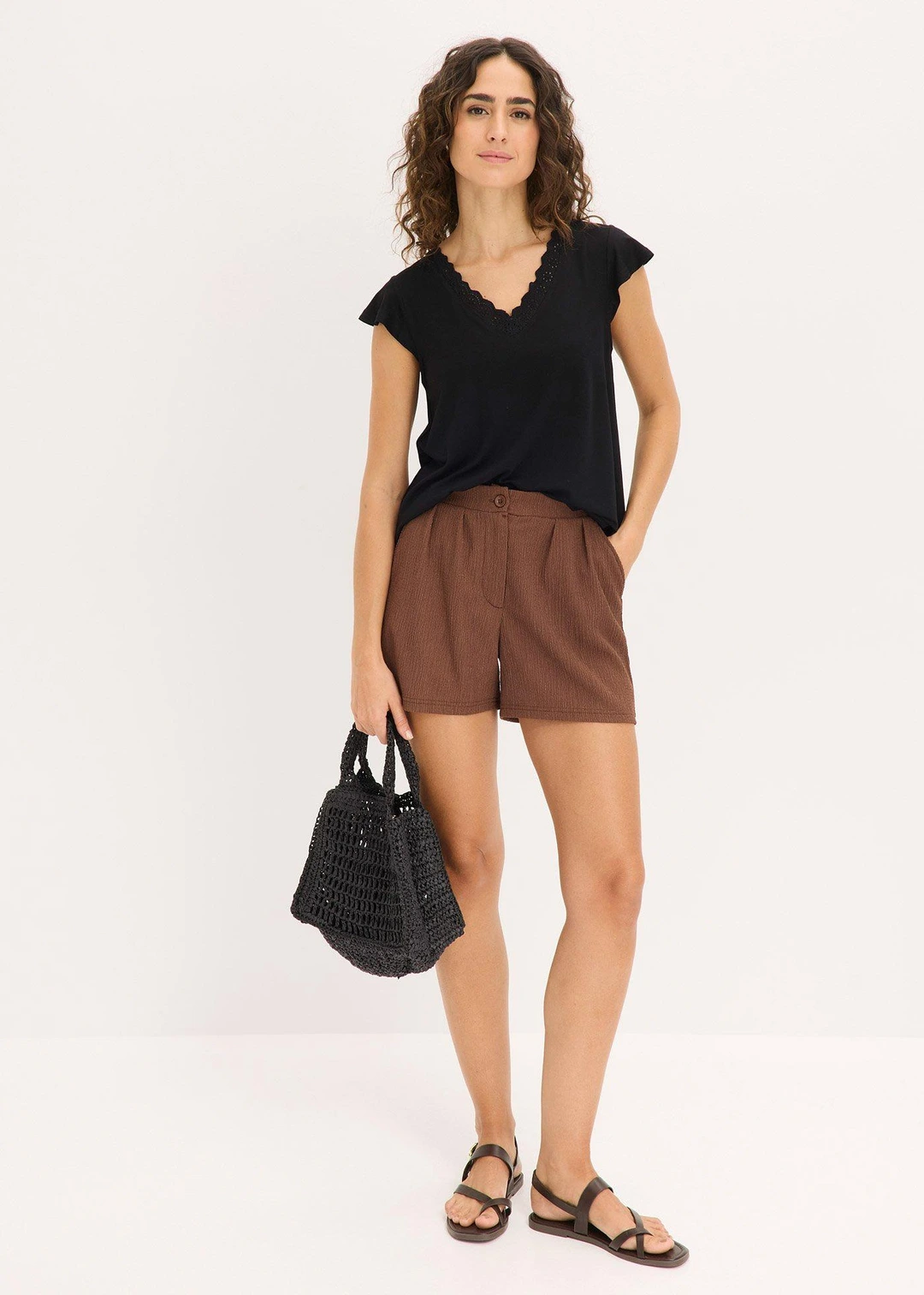 T-shirt en viscose extensible - 2