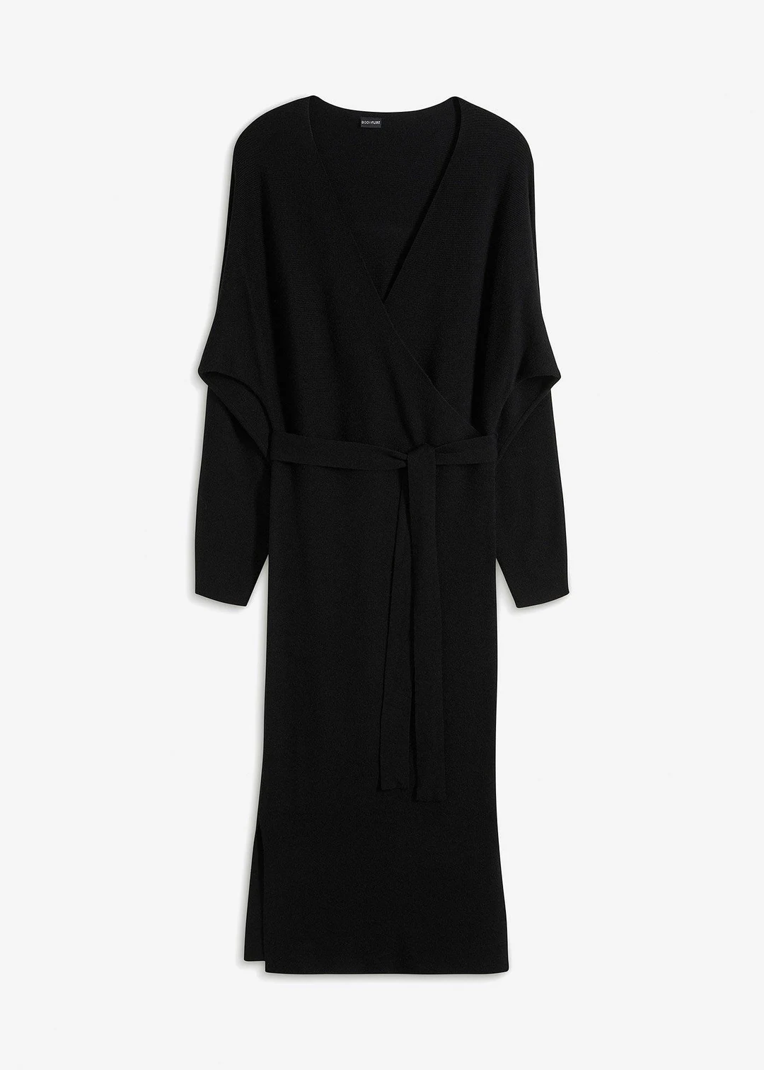 Robe fluide en maille de viscose mélangée