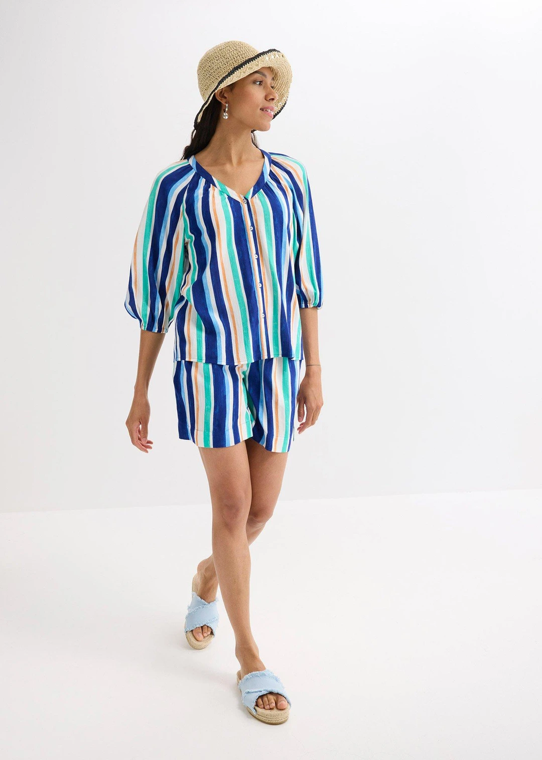 Chemisier en viscose texturée