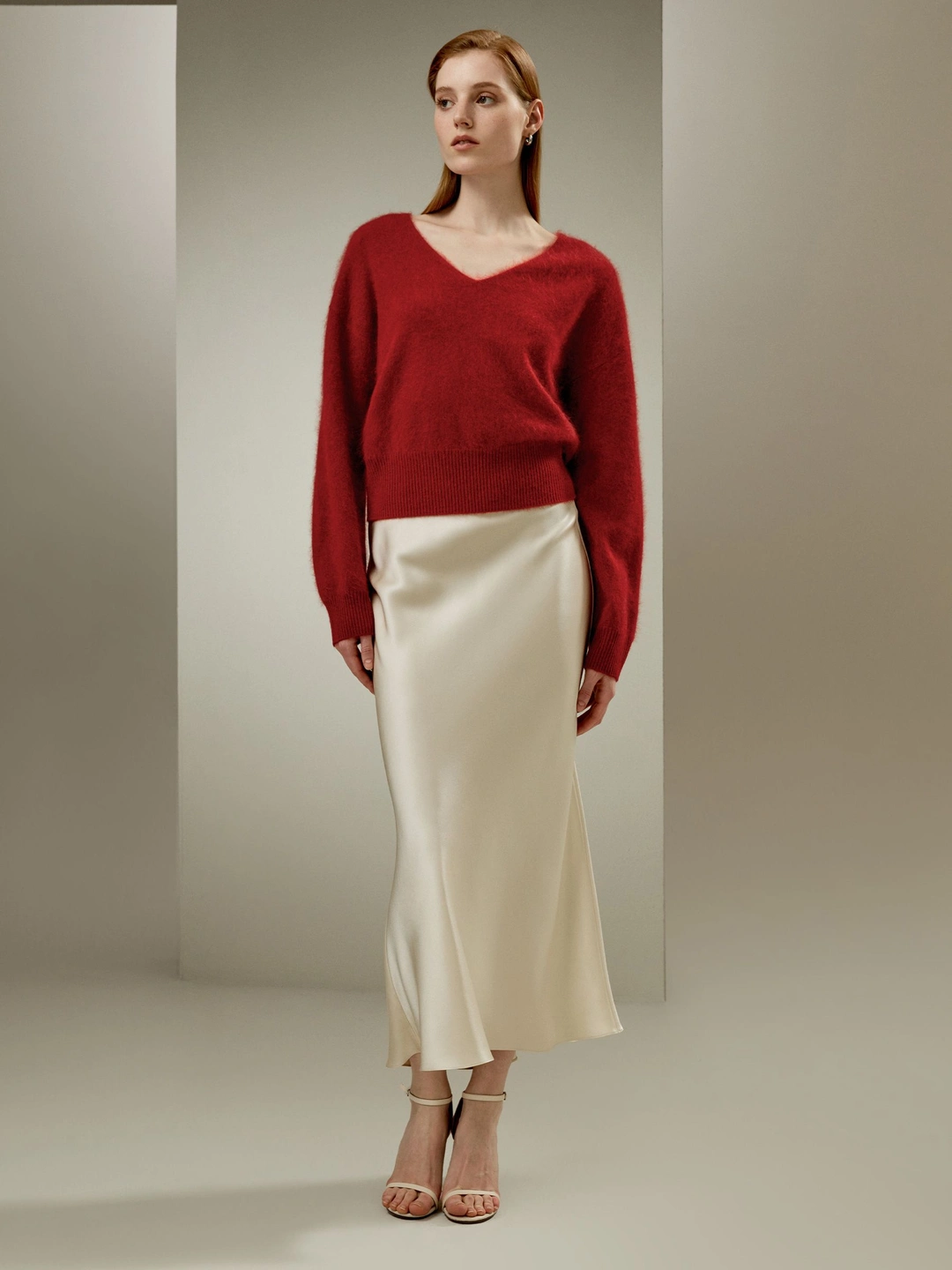 LILYSILK Pull En Cachemir Femme Vêtements De Transition 100 % Cachemire Bleu D'Illusion L