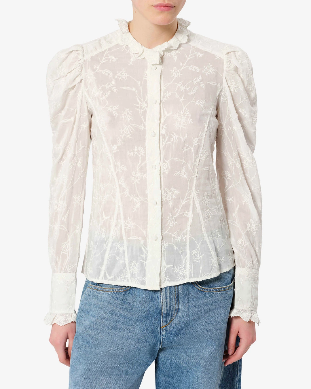 Top Zorica - Femme - Blanc - Taille42 - 5