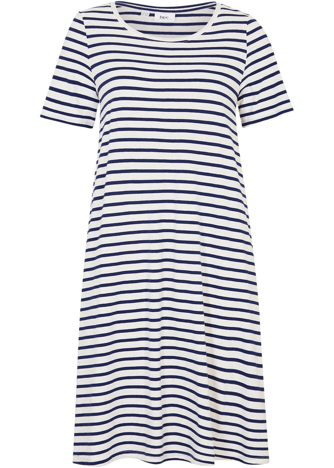 Robe fluide en coton flammé