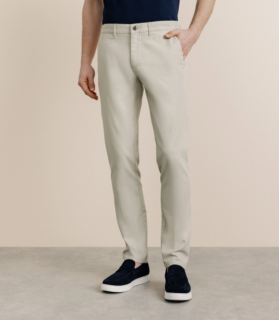 IZAC - Pantalon slim vert