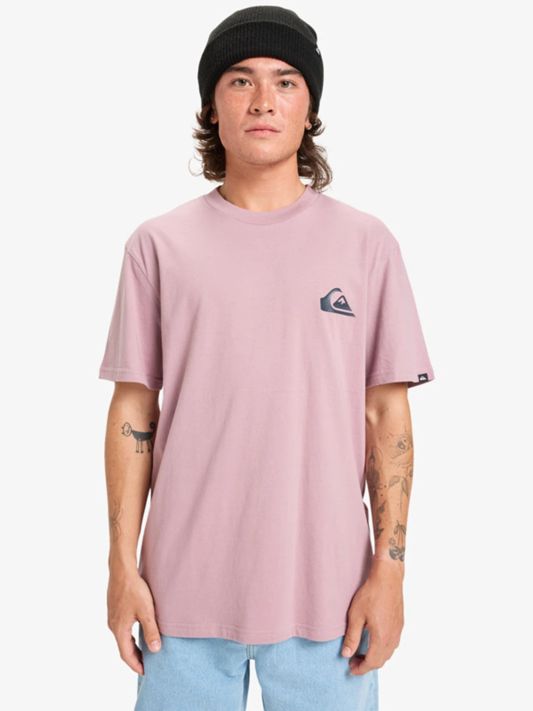 Ev Mini Logo - T-Shirt à manches courtes pour Homme Noir