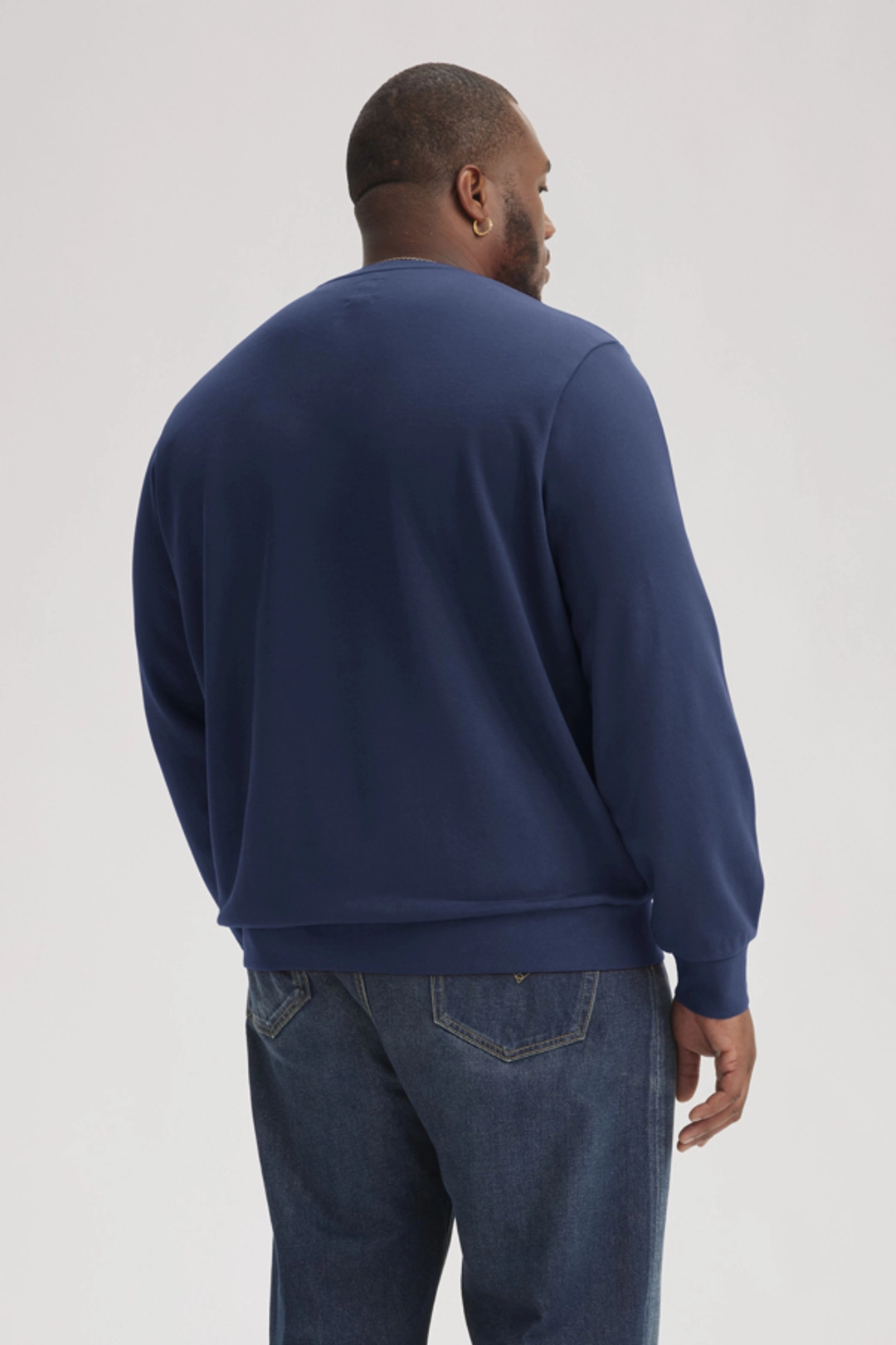Levi's Sweat Shirt Original Housemark (Grandes Tailles) - Homme - Bleu / Blue - 5XL - 2