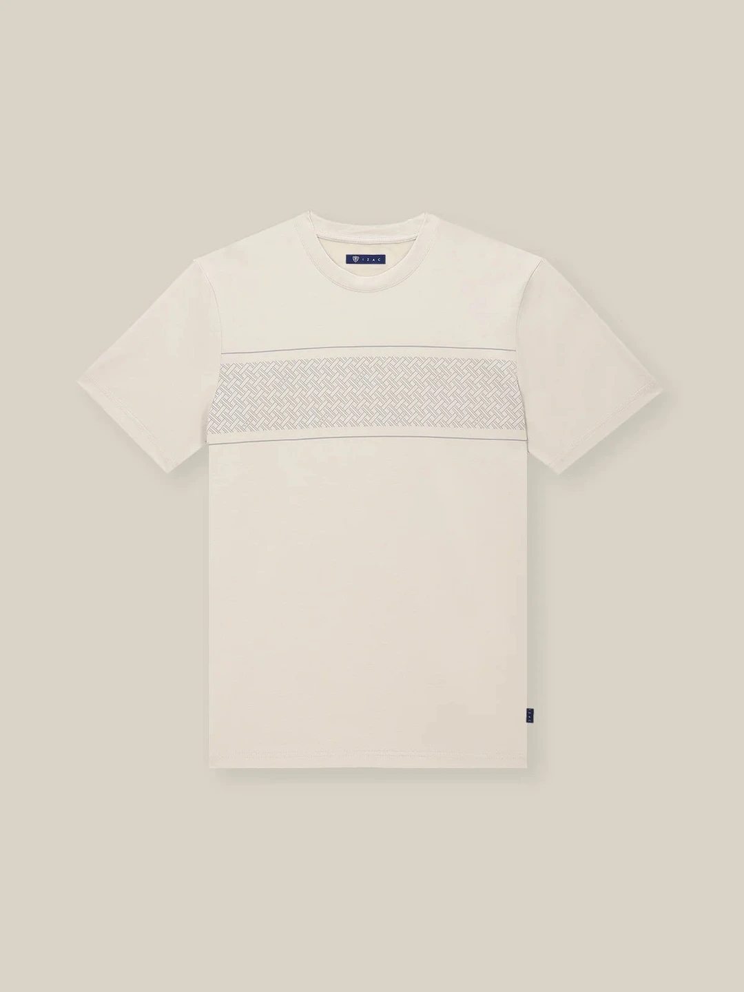 IZAC - T-shirt à poche beige
